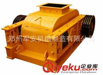 郑州军安机械 专业生产销售对辊式破碎机及青石破碎机，价格合理，品质可靠