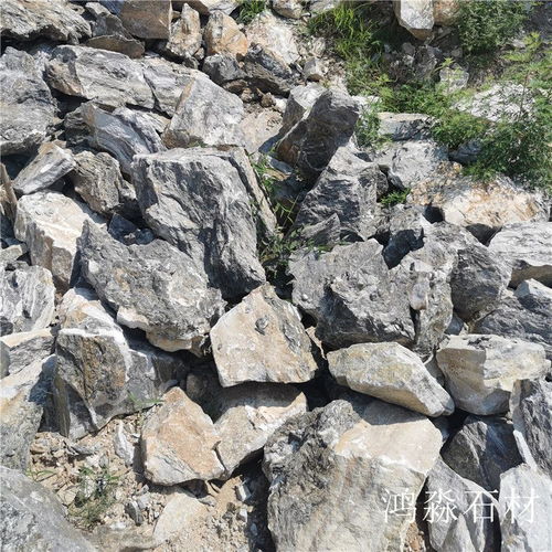 河北护坡石厂家直销 优质锈色毛石与黄色景观石的批发选择